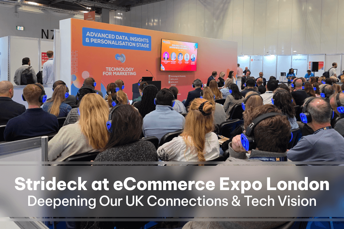 Strideck at eCommerce Expo London 2025